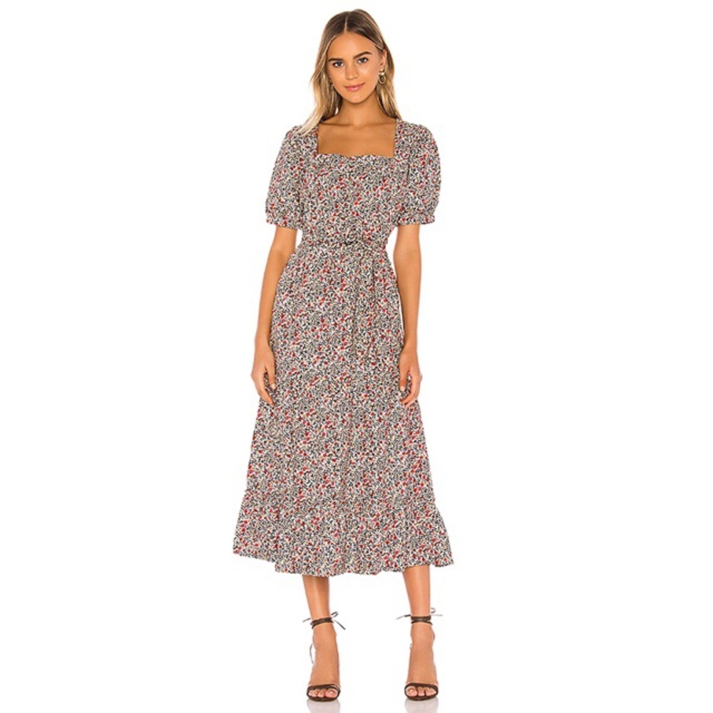 Free People Heartlands Midi Dress - Picture 3 of 6